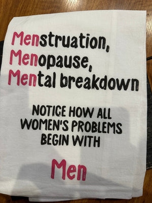Kitchen Towels- "Men, Men, Men"