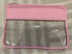 "Laney Clear" Plain Bag- Light Pink