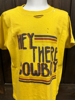 "Hey There Cowboy" Kids Top