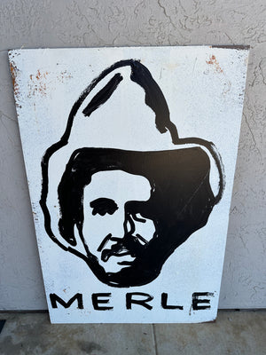 Tin Signs (2X3) - "Merle"