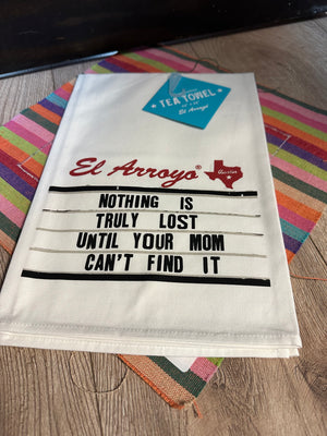 El Arroyo Kitchen Towels- "Truly Lost"