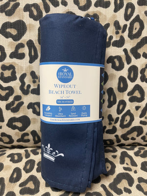 Microfiber Beach Towel- Wipeout