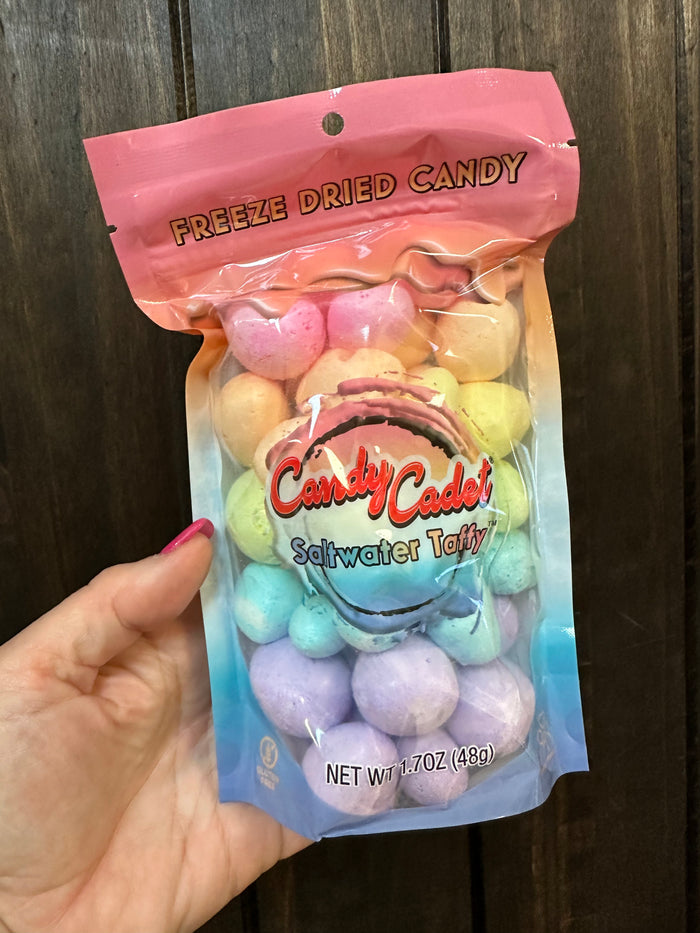 Candy Cadet; Freeze Dried- Saltwater Taffy Rainbow (Medium)