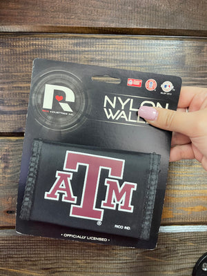 Nylon Men's Wallet- "A&M"
