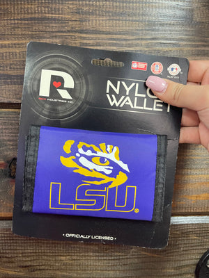Nylon Men's Wallet- "LSU"