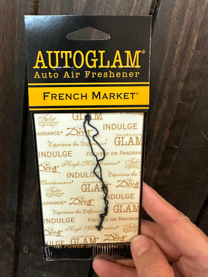 Auto Glam Air Fresheners- French Market