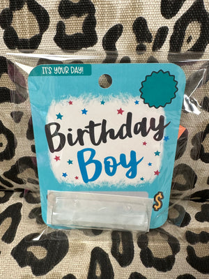 Money Cards- "Birthday Boy"