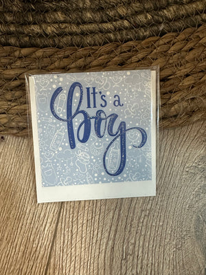 Gifting Cards- "Its A Boy"