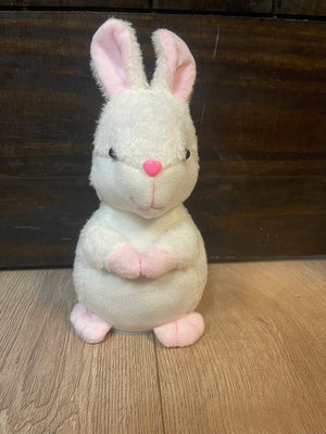 Baby Toy- White "Dancing" Bunny