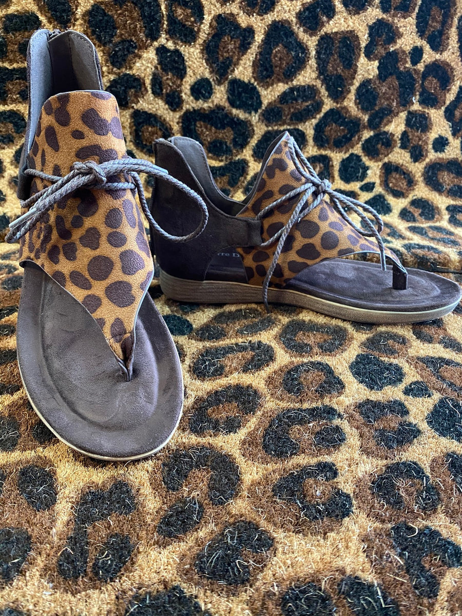 Sparta discount sandals leopard