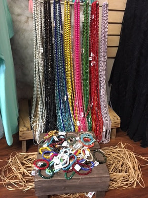 Beaded Necklaces & Bracelets