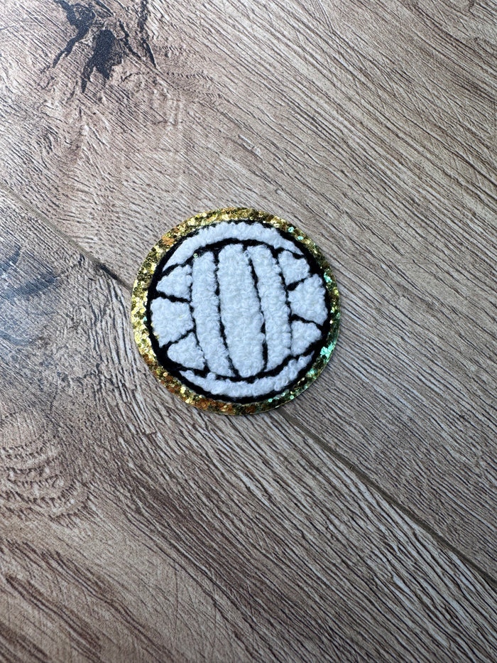 Hat Patches (Chenille)- "OG Volleyball" (2X2)