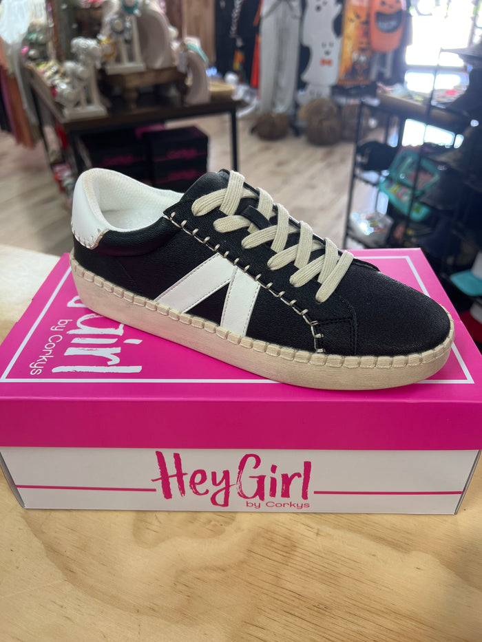 Friend Zone Shoes- "Black"