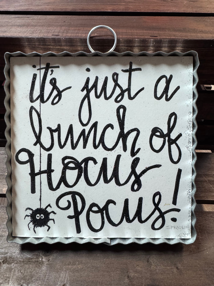 Round Top Collection- "Bunch Of Hocus Pocus; Spider" Charm Display