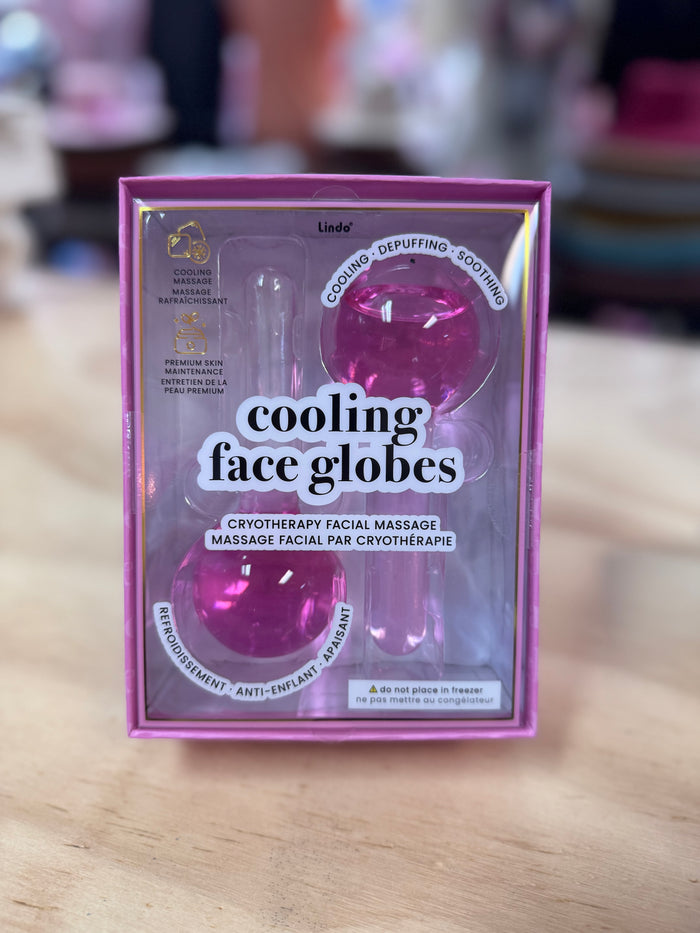 Cooling Face Globes- "Pink"