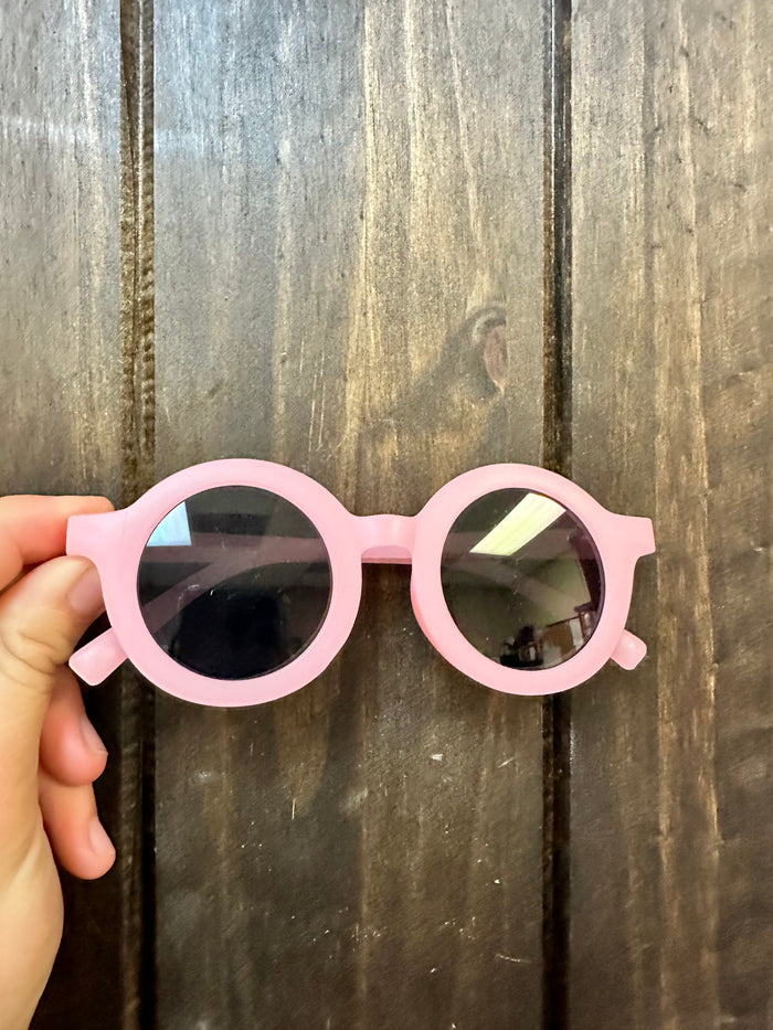 Kid Sunglasses- Matt Finish; Pink