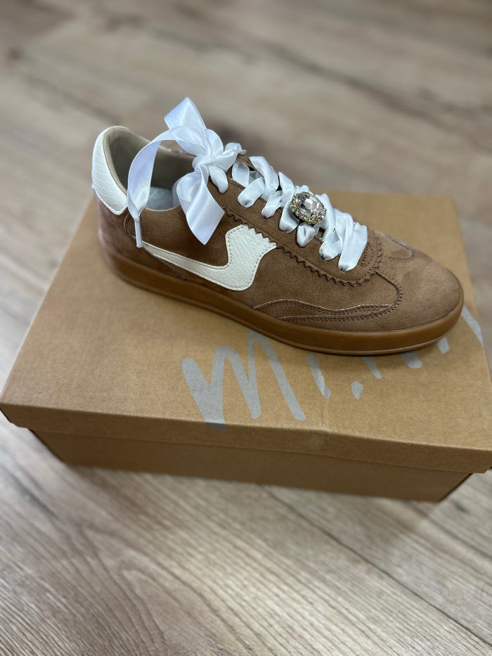 Destiny Shoes- "Coffee Brown" Rhinestone Jewel