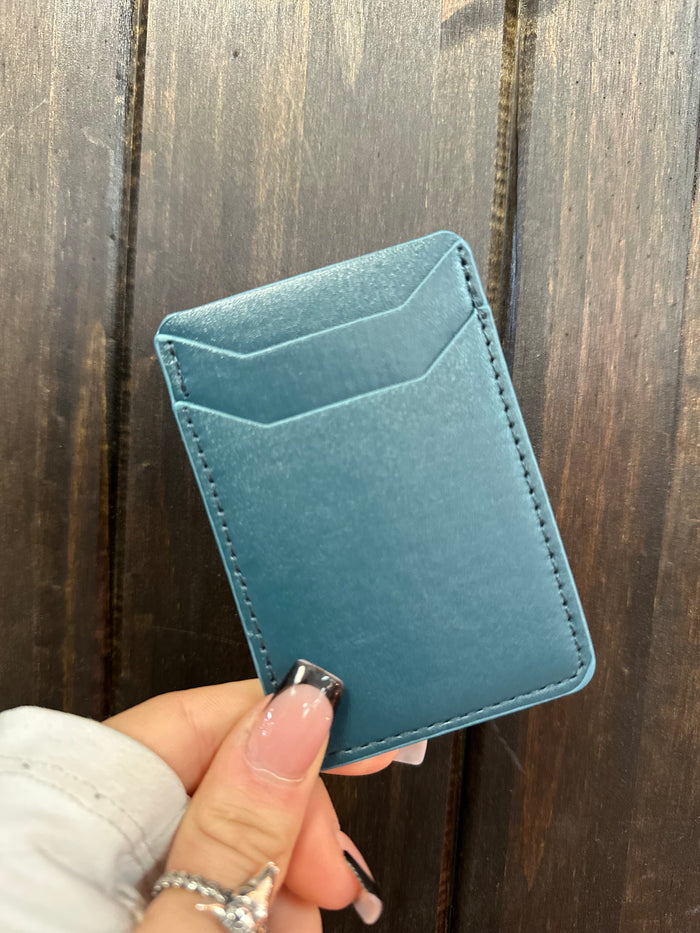 Phone Card Holders- Plain Navy