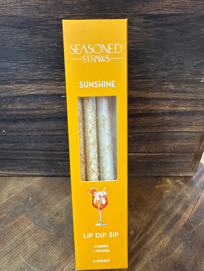 Seasoned Straws- "Sunshine"