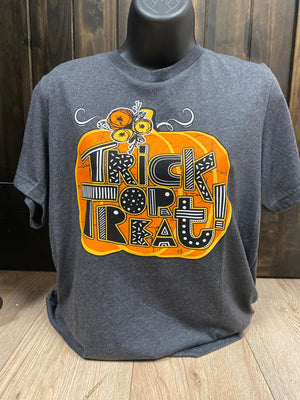 "Trick or Treat; Pumpkin" Halloween T-Shirts
