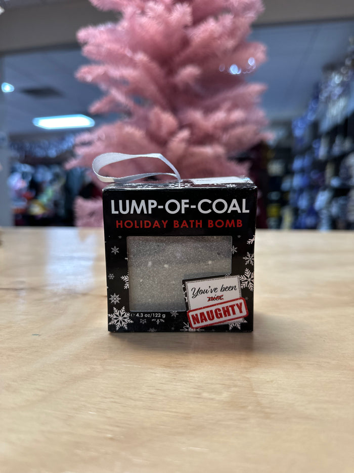 Men's Bath & Body- "Lump Of Coal" Bath Bomb