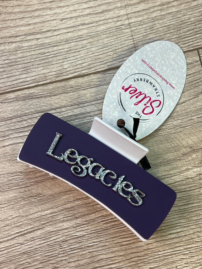 Spirit Hair Claw Clip- "Legacies" Purple