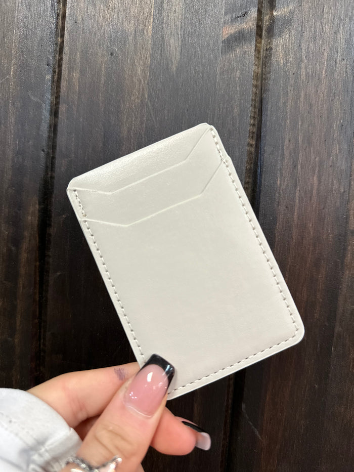 Phone Card Holders- Plain Grey