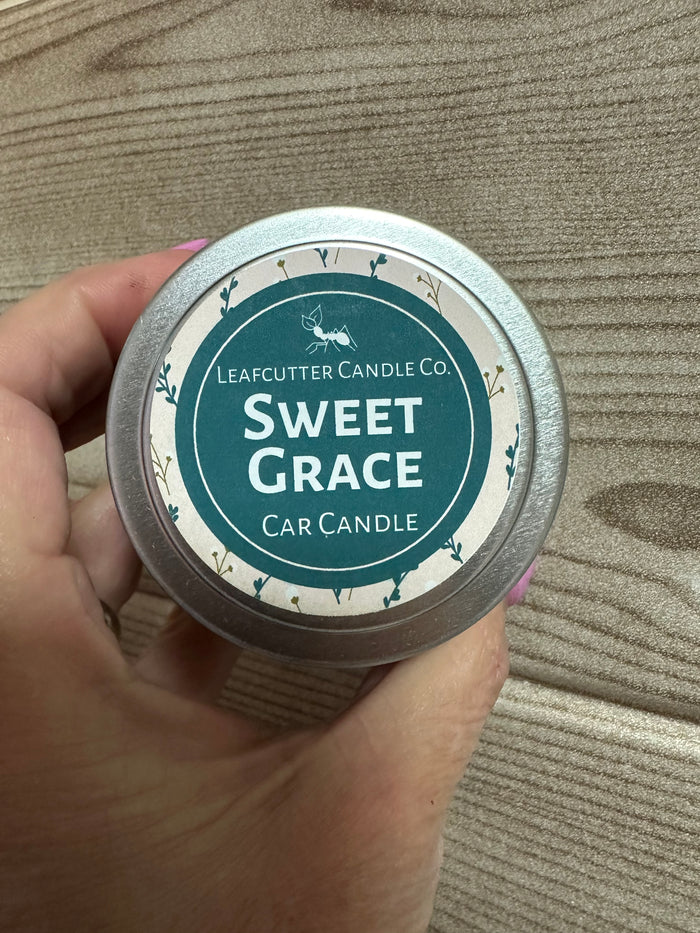 Car Tin Candle- Sweet Grace