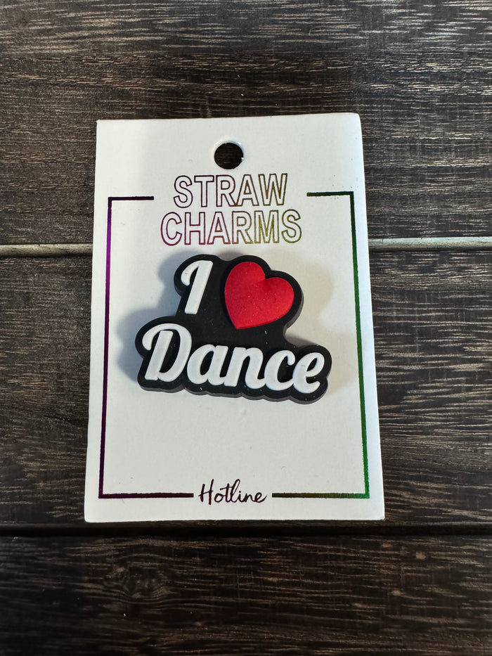 Straw Charms- "I Love Dance"