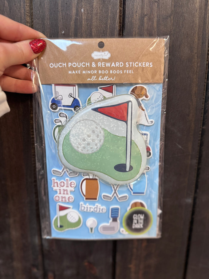 Ouch Pouch & Reward Stickers- "Golf Flag"