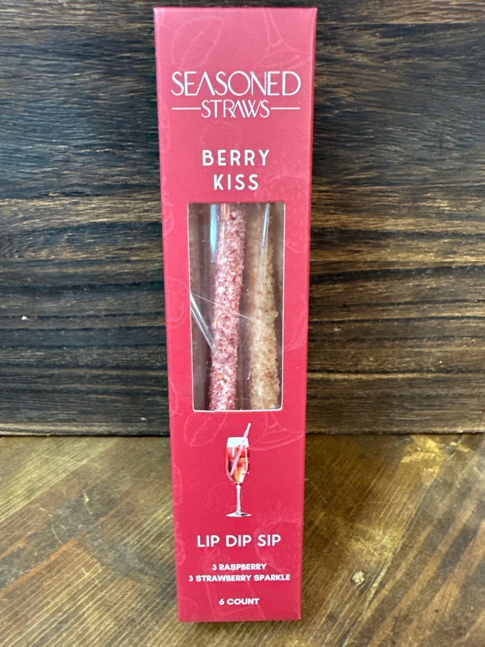 Seasoned Straws- "Berry Kiss"