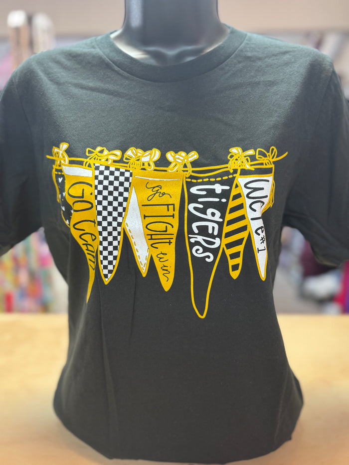 Tigers- "Tigers; Spirit Flags Banner"