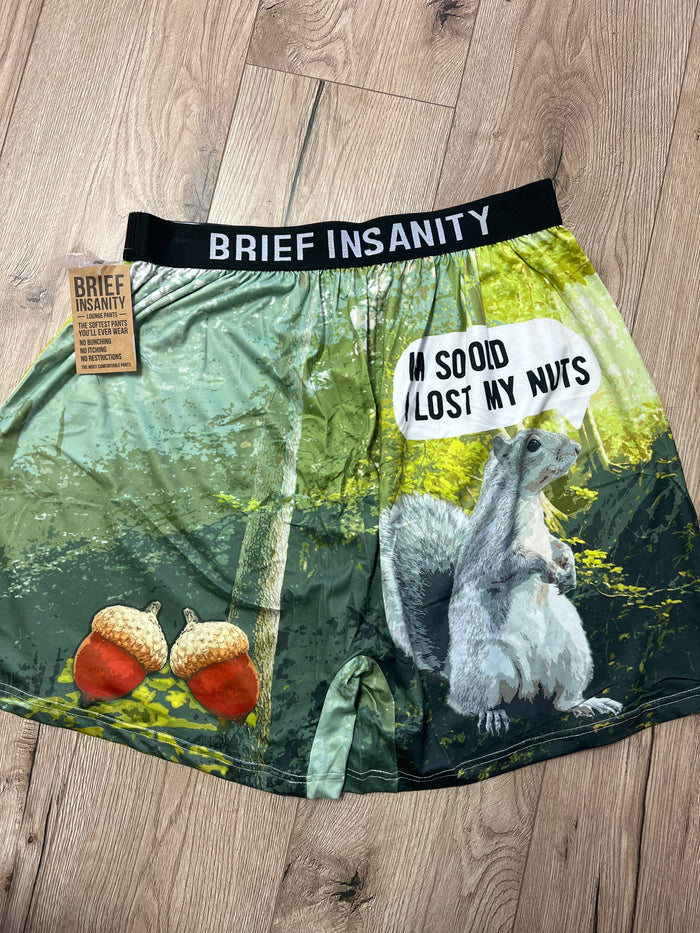 Men's Boxers- "So Old, I Lost My Nuts"