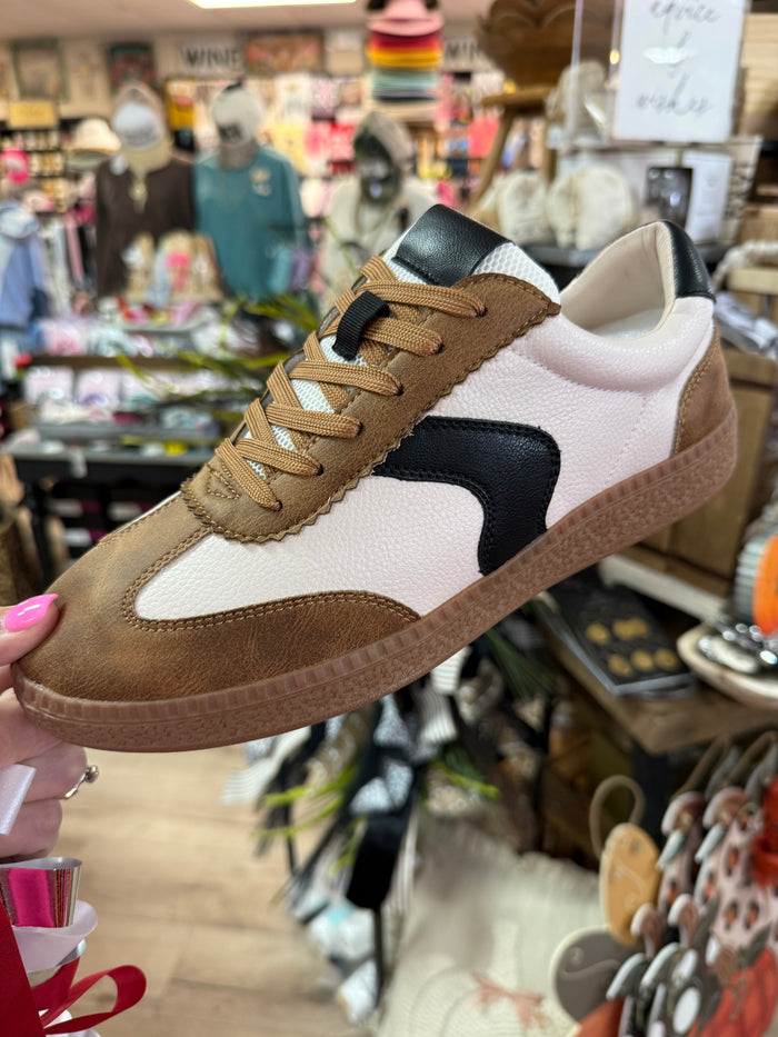 Spoiler Alert Shoes- "Tan Combo"