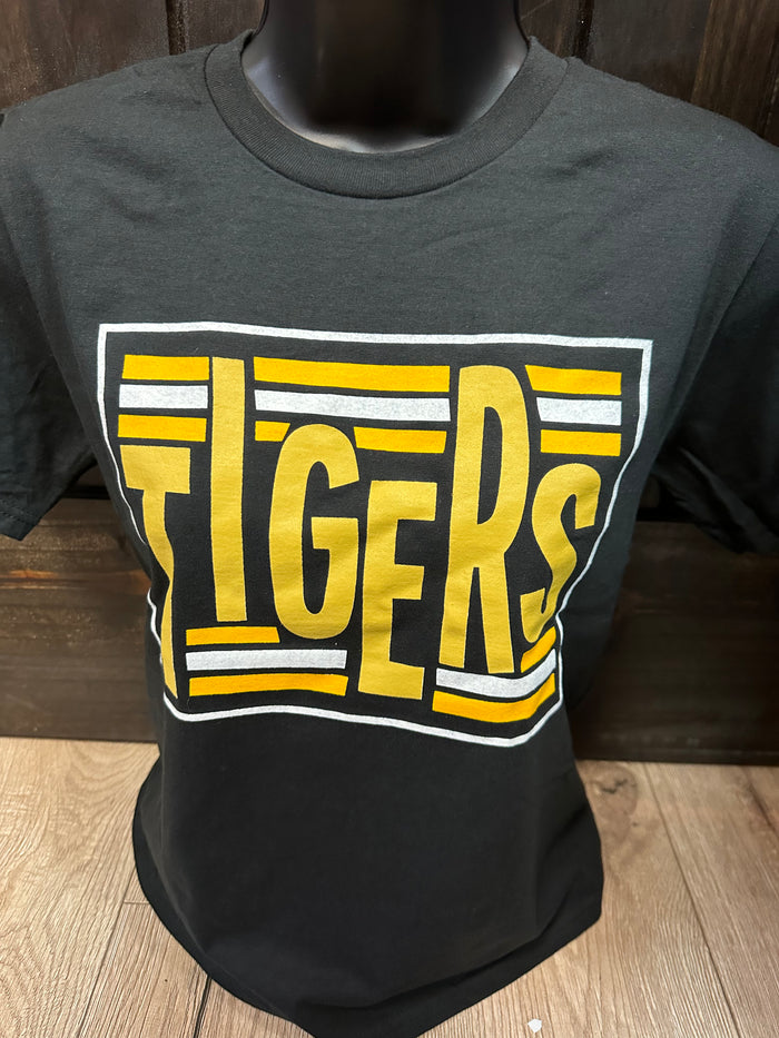 Tigers- "Tigers Repeat Lines" Tee