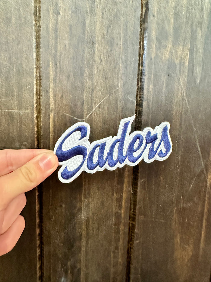 Embroidery "Hat" Patches- "Saders'