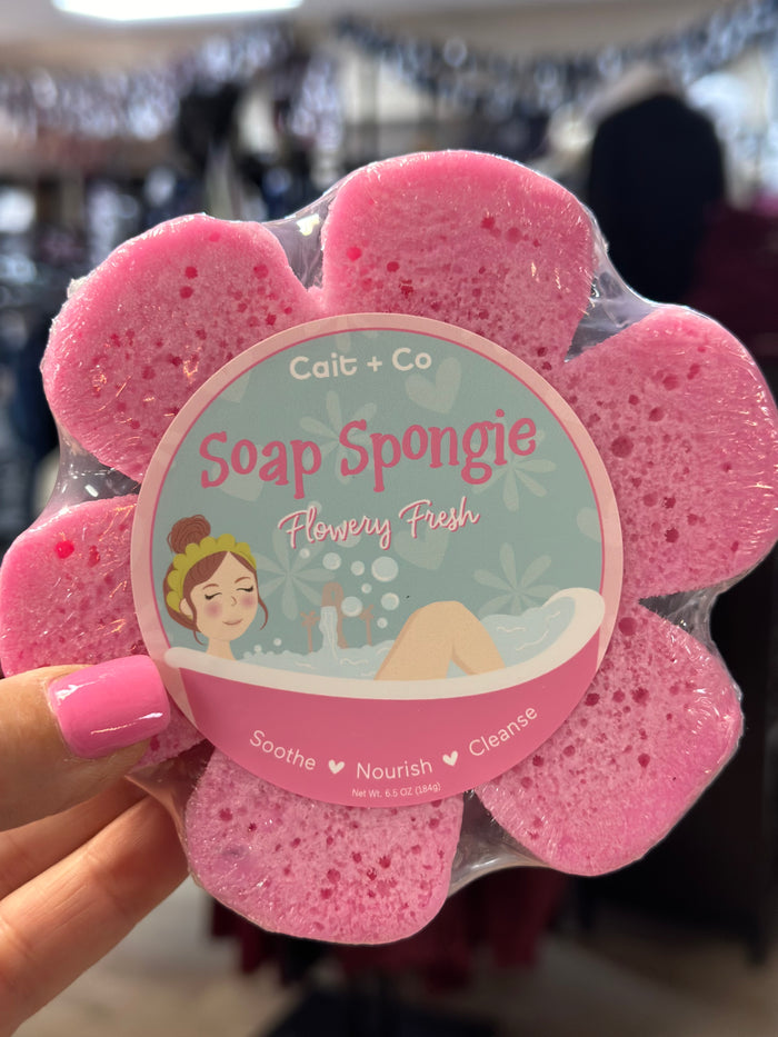 Soap Spongie- Flowery Fresh