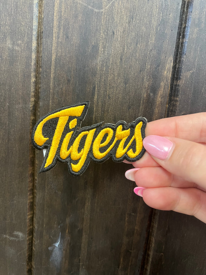 Embroidery "Hat" Patches- "Tigers"