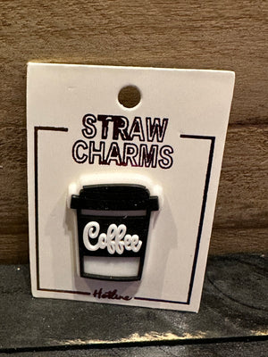 Straw Charms- "Coffee Cup"