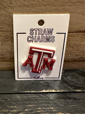 Straw Charms- "ATM"