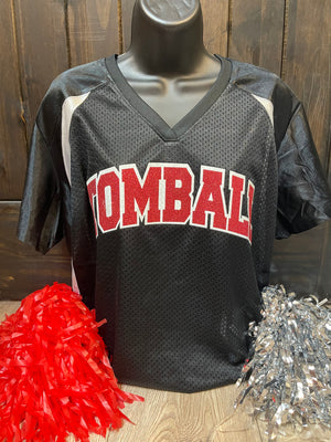 Tomball- Black Jersey "Tomball w/ Paw On Sleeve"