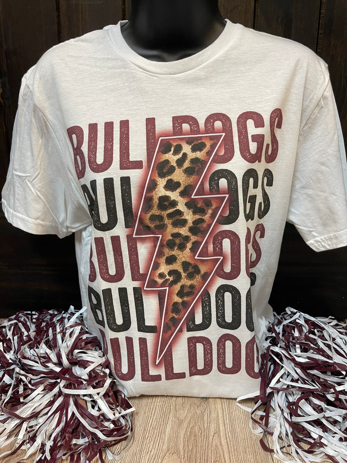 Bulldogs- "Bulldogs Cheetah Lightning Bolt"