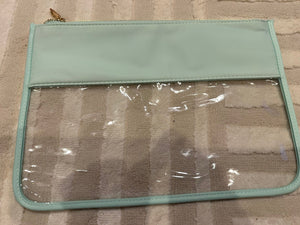 "Laney Clear" Plain Bag- Mint Green