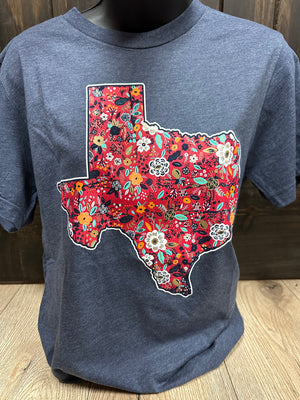 "Floral Texas" Tee