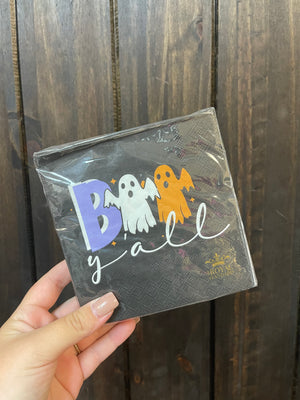Cocktail Napkins- "Boo Y'all"