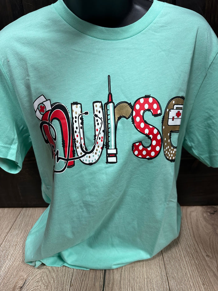 "Nurse" Theme Tee