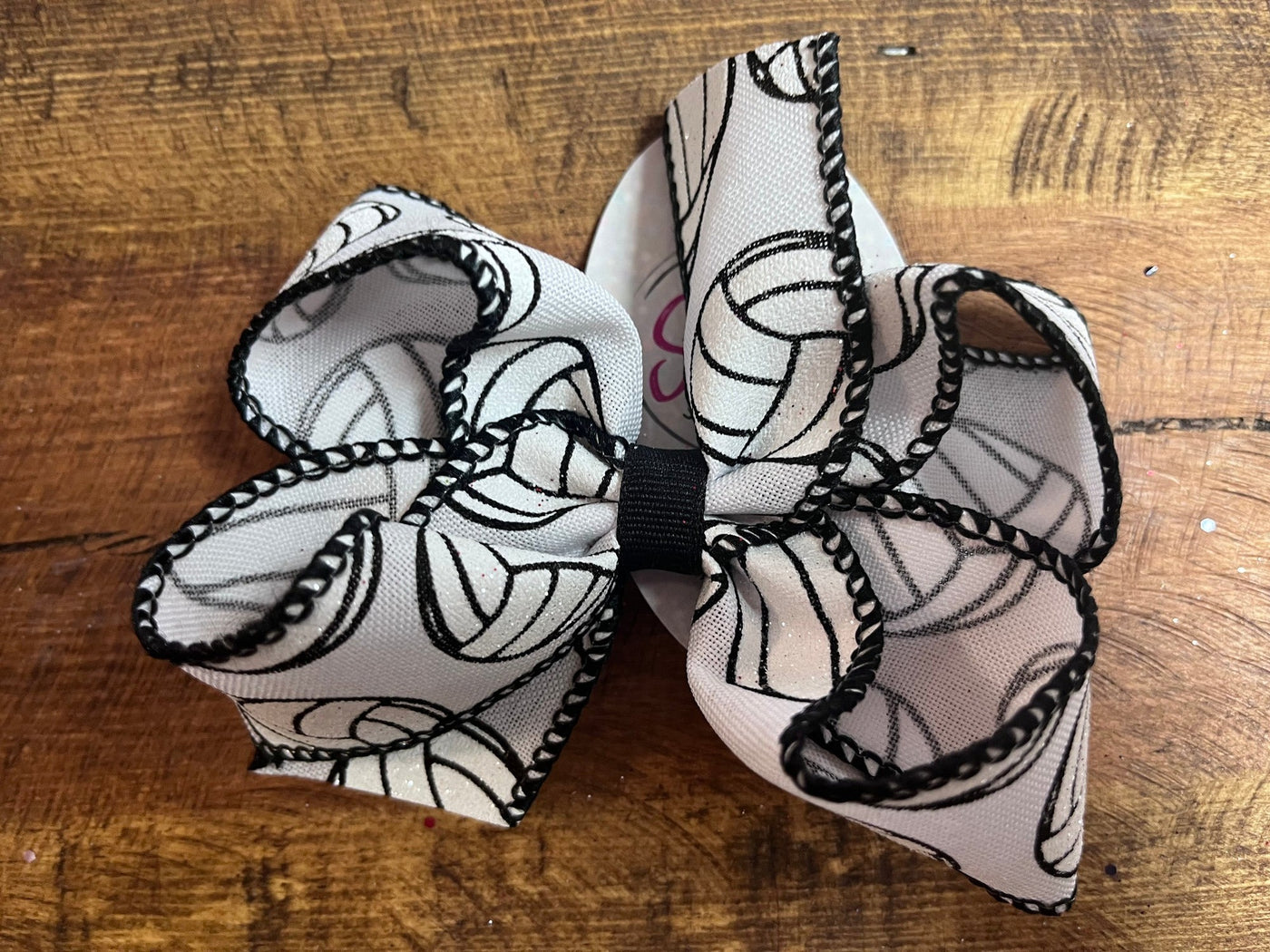 volleyball ribbon, volleyball, volleyball hairbow, volleyball