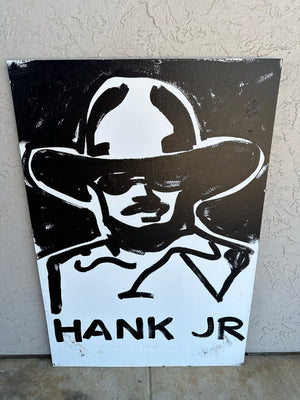 Tin Signs (2X3) - "Hank Jr"