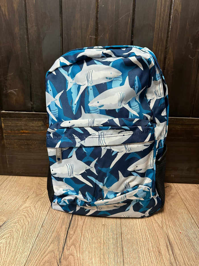 Wildkin Backpack- "Sharks" (16 In)