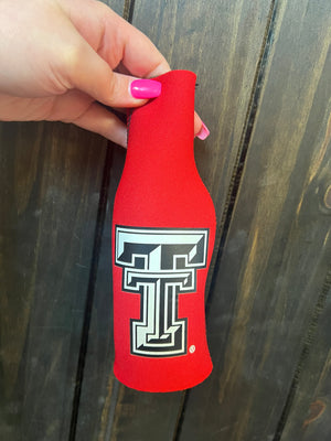 Bottle Cooler Koozie- Texas Tech